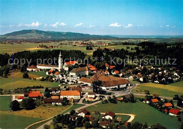 Rottenbuch Oberbayern Fliegeraufnahme Kloster Mariä Geburt Ho