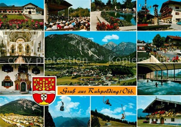 Ruhpolding Schwimmbad Campingplatz  Rauschbergbahn