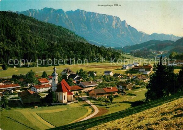 Sachrang Chiemgau Kaisergebirge Kirche