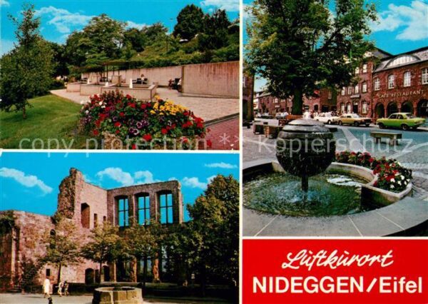Nideggen Eifel Brunnen Ruine