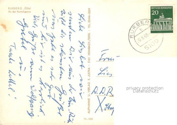 Rurberg Rurtalsperre – Bild 2