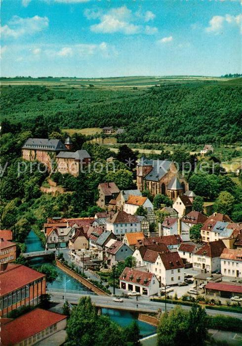 Schleiden Eifel Kirche Schloss Stadt