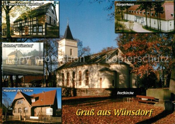 Wuensdorf Fachwerkhaus Kunsthof Bürgerhaus Bahnho