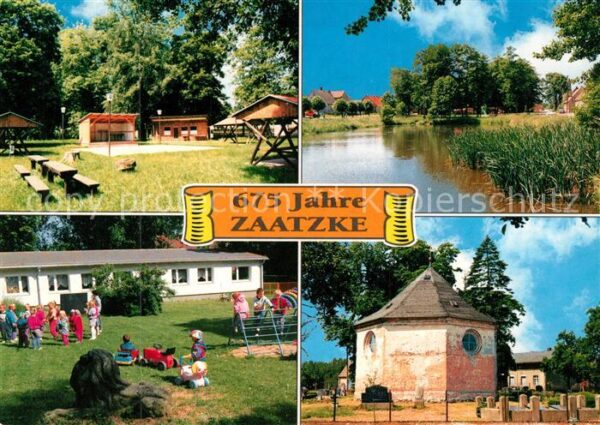 Zaatzke Insel Festplatz Dorfteich Kindertagesst