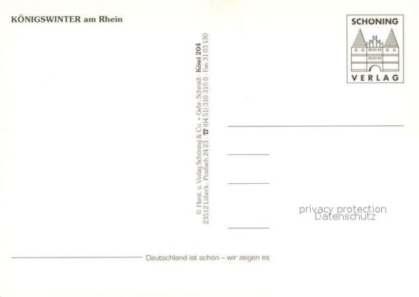 Koenigswinter Ruine Stadtansichten – Bild 2