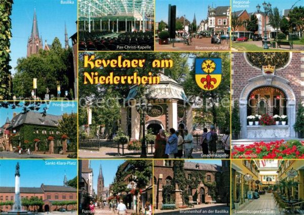 Kevelaer Basilika Sankt Klara Platz Brunnenhhof