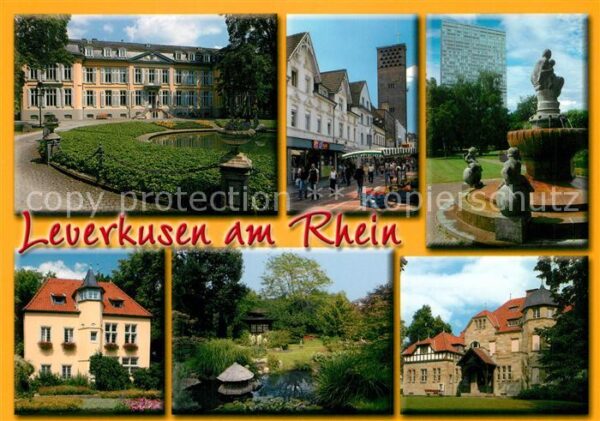 Leverkusen Stadtansichten Park Denkmal