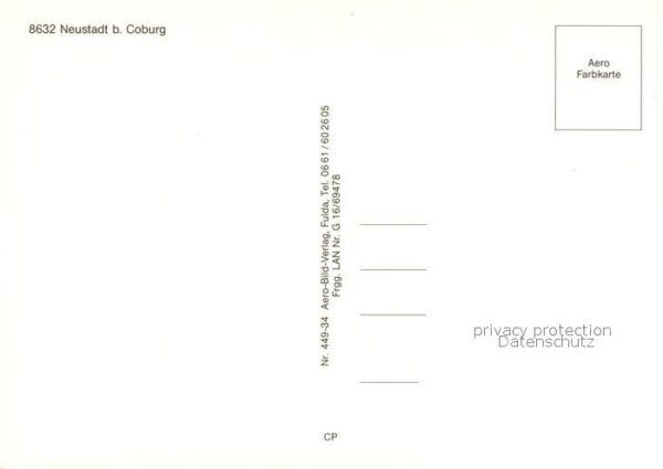 Neustadt Coburg Fliegeraufnahme – Bild 2