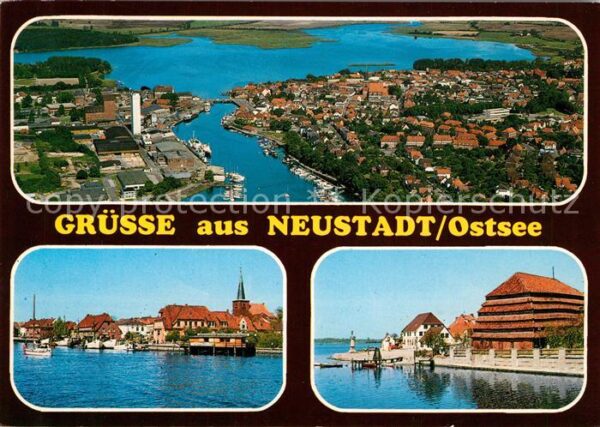 Neustadt Holstein Fliegeraufnahme Panorama