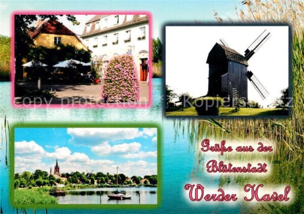 Werder Havel Windmühle Hafen