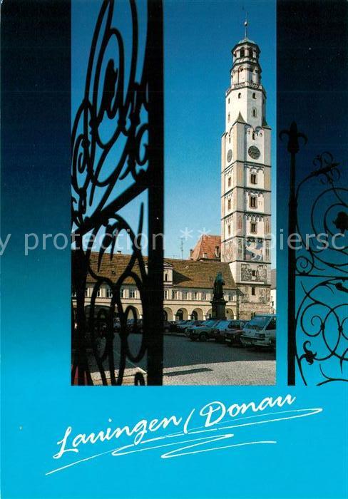 Lauingen Donau Schimmelturm Geburtsort von Albertus Ma