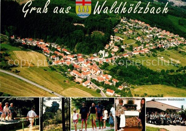 Waldhoelzbach Losheim Kneippanlage Teufelsfelsen Barfusswande