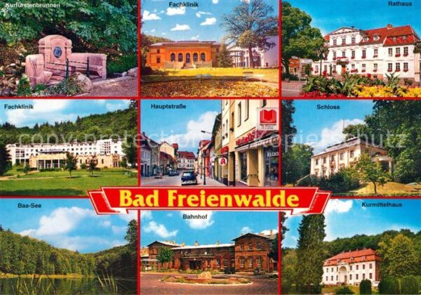 Bad Freienwalde Kurfürstenbrunnen Klinik Baasee Hauptst