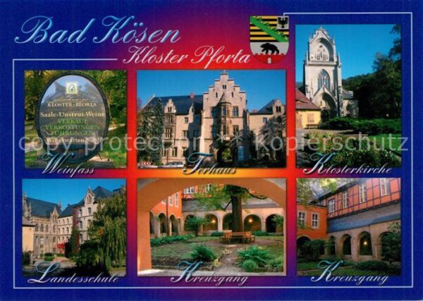 Bad Koesen Kloster Pforta Weinfass Landesschule To