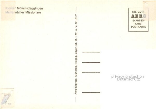 Moenchsdeggingen Kloster Fliegeraufnahme – Bild 2