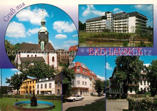 Bad Lausick Kirche Klinik Untermarkt Hotel Genesung