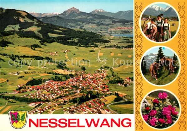 Nesselwang Höhenluftkurort mit Grünten und Stuiben