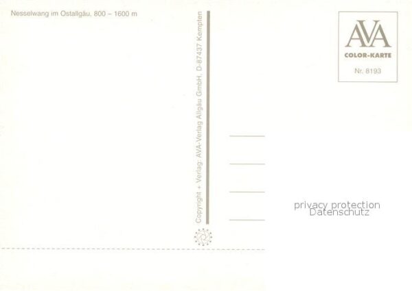 Nesselwang Ortsansicht mit Kirche Alpenpanorama – Bild 2