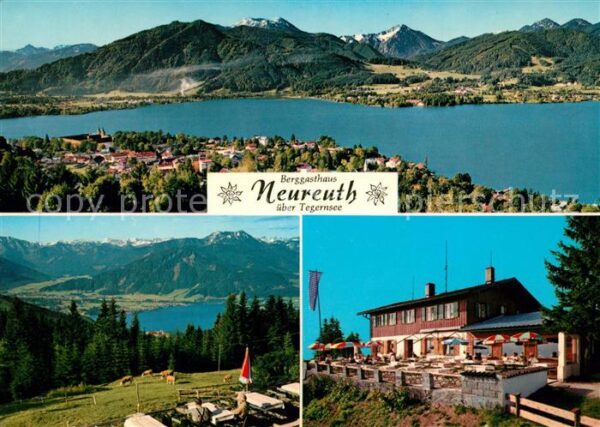 Neureuth Tegernsee Alpenpanorama Berggasthaus Neureuth Son