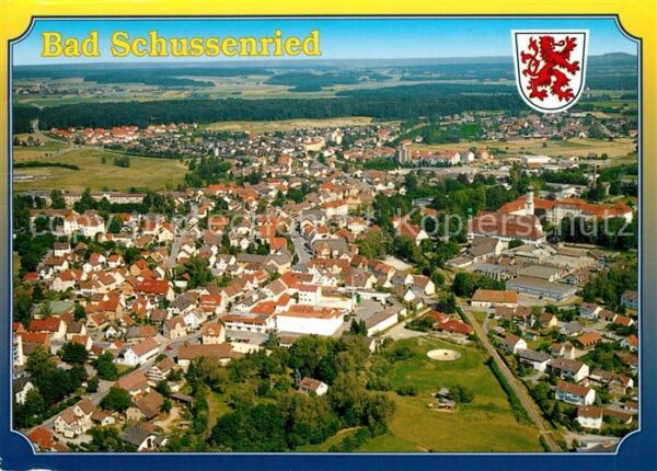 Bad Schussenried Moorheilbad Oberschwaben Fliegeraufnahm