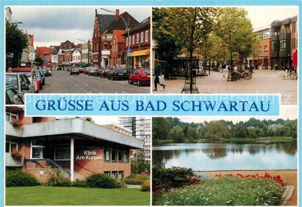 Bad Schwartau Strassenpartie Innenstadt Fussgängerzon