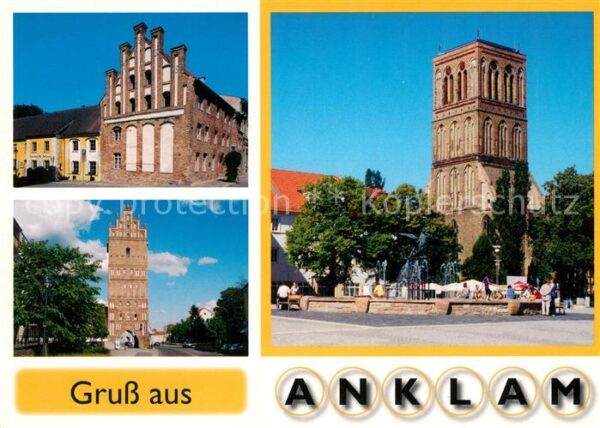 Anklam Gotisches Giebelhaus Steintor Markt Bru