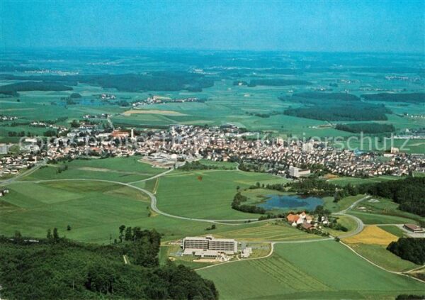 Bad Schussenried Kurort in Oberschwaben Fliegeraufnahme