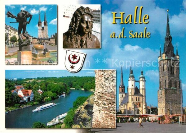 Halle Saale Georg Friedrich Händel Panorama