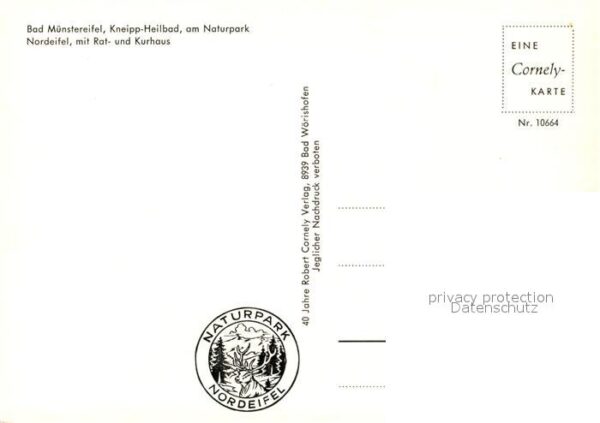 Bad Muenstereifel Rathaus Kurhaus Fachwerkhäuser – Bild 2