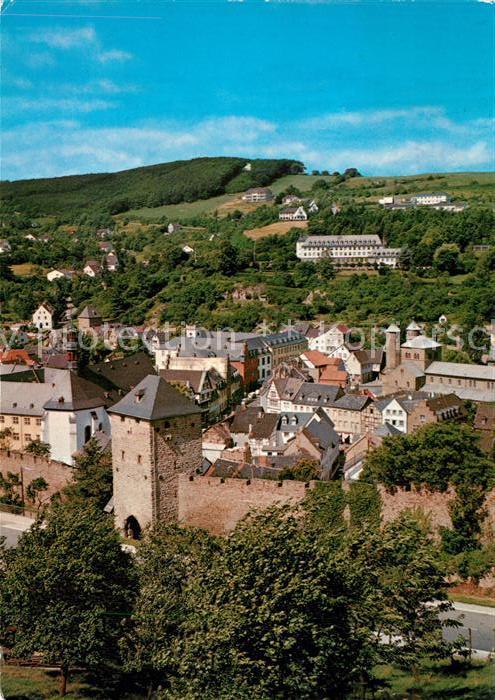 Bad Muenstereifel Panorama Stadtmauer