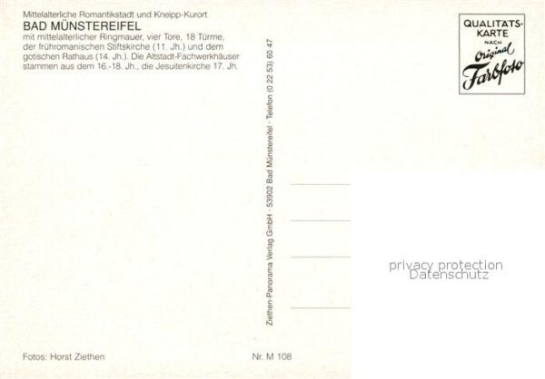 Bad Muenstereifel Johannistor Heisterbacher Tor Werther T – Bild 2