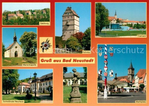 Neustadt Bad Marktplatz Triamare Hohntor Schloss