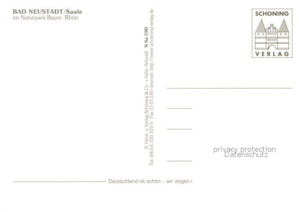 Neustadt Bad Marktplatz Kirche Kurpark – Bild 2