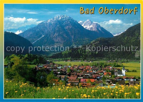 Oberdorf Bad Breitenberg Rotspitze Panorama