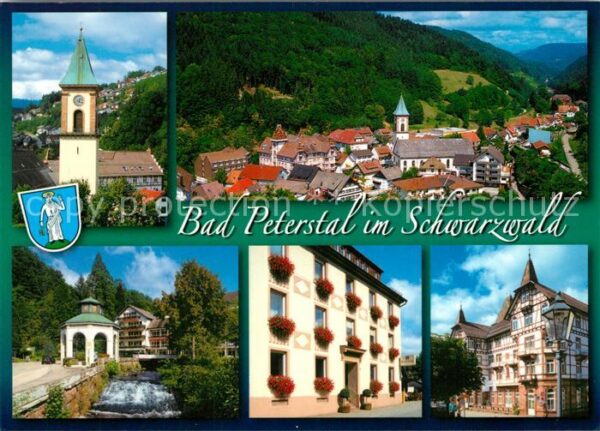 Bad Peterstal-Griesbach Kirche Sophienquelle Panorama Schlüssel