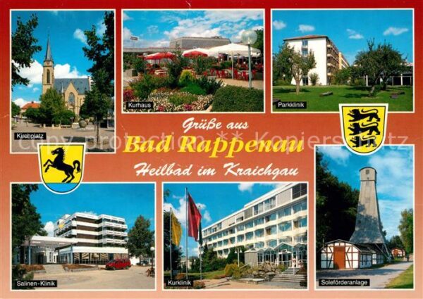 Bad Rappenau Kirchplatz Kurhaus Parkklinik Salinenkl