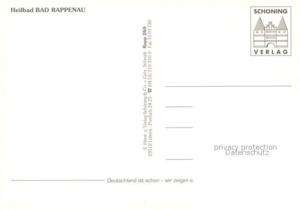 Bad Rappenau Kirchplatz Kurhaus Parkklinik Salinenkl – Bild 2