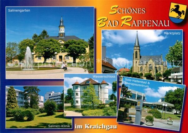 Bad Rappenau Salinengarten Salinenamtsgebäude Marktp