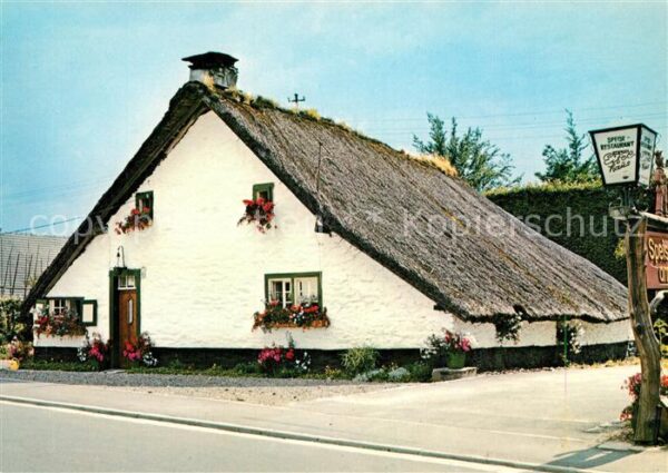 Hoefen Monschau Strohgedecktes Bauernhaus