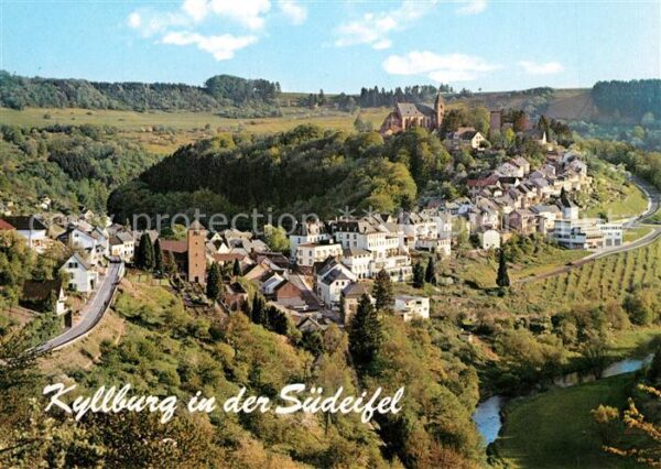 Kyllburg Rheinland-Pfalz Fliegeraufnahme
