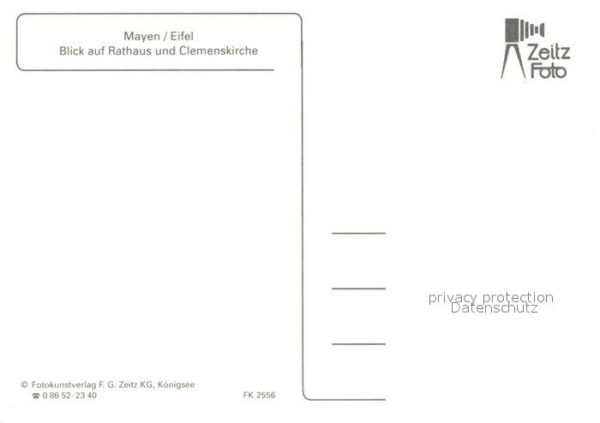 Mayen Rathaus Clemenskirche – Bild 2