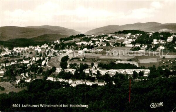 Wilhelmsfeld Luftkurort Fliegeraufnahme