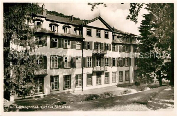 Bad Schlangenbad Taunus Kurhaus Römerbad