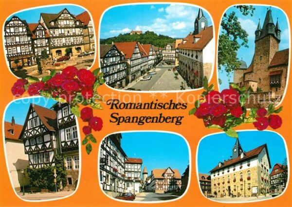 Spangenberg Hessen Romantische Altstadt Fachwerkhäuser Rat