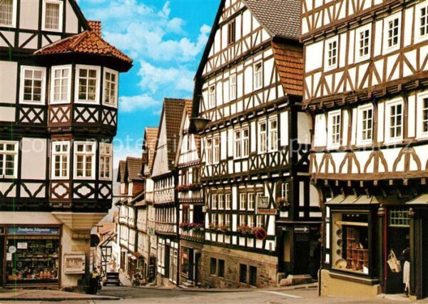 Spangenberg Hessen Am Markt Altstadt Fachwerkhäuser