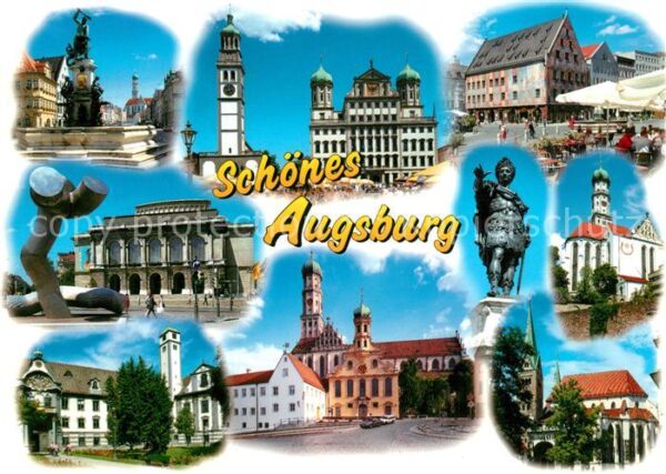 Augsburg Sehenswürdigkeiten der Stadt