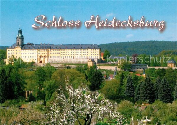 Rudolstadt Schloss Heidecksburg Baumblüte