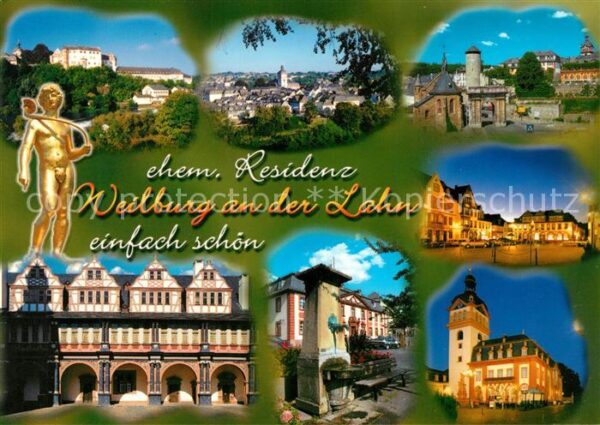 Weilburg Ehemalige Residenz Stadtpanorama Torbog