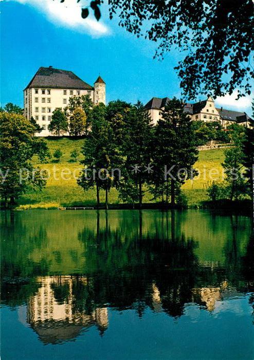 Groenenbach Bad Schloss Wasserspiegelung Kneippkurort i