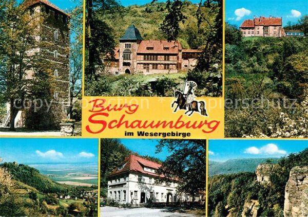 Schaumburg Rinteln Burg Schaumburg im Wesergebirge Felsen